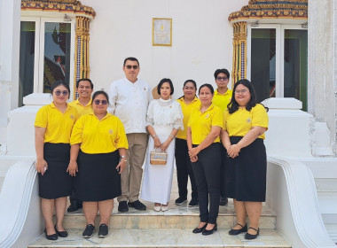 เข้าร่วมพิธีเจริญพระพุทธมนต์ถวายพระพรชัยมงคลแด่พระบาทสมเด็จพระเจ้าอยู่หัวและพระบรมวงศานุวงศ์ ประจำปีพุทธศักราช 2568 ... พารามิเตอร์รูปภาพ 6